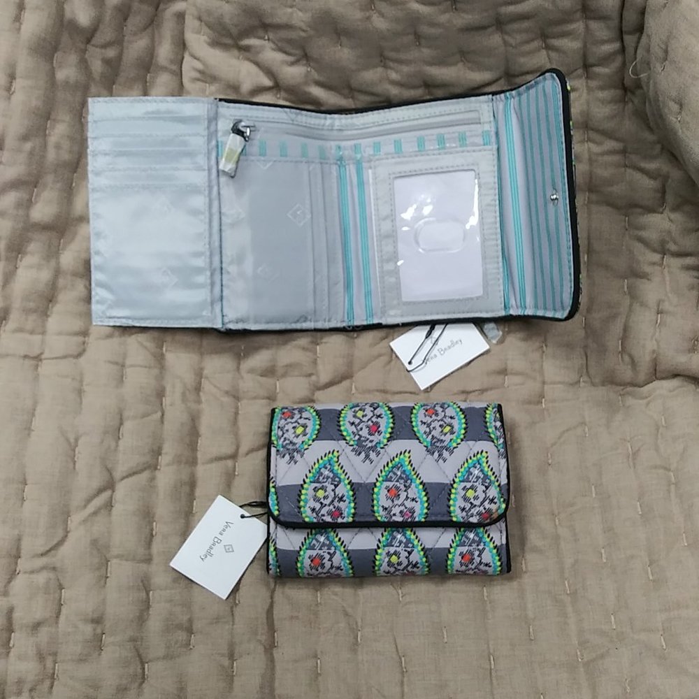 Vera Bradley Riley Compact Wallet